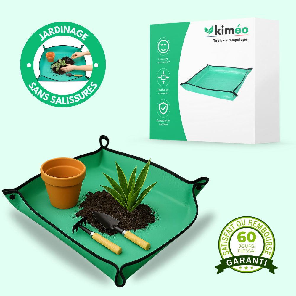 Tapis de Rempotage Anti-Salissures – Pour un Jardinage Propre et Organisé