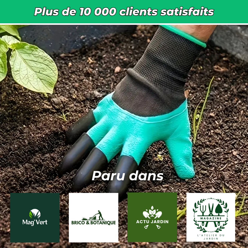 Gants de Jardinage – Creusez, Plantez, Désherbez avec Confort et Protection