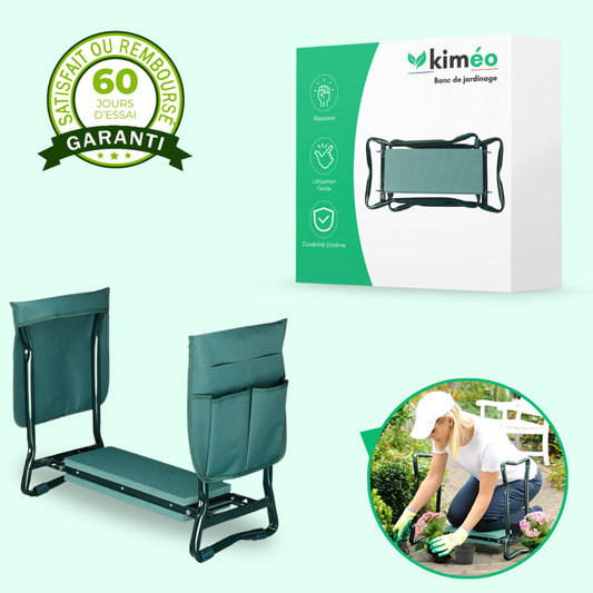 Banc de Jardinage – Travaillez Sans Douleur et Profitez Sans Effort pour Vos Activités de Jardinage