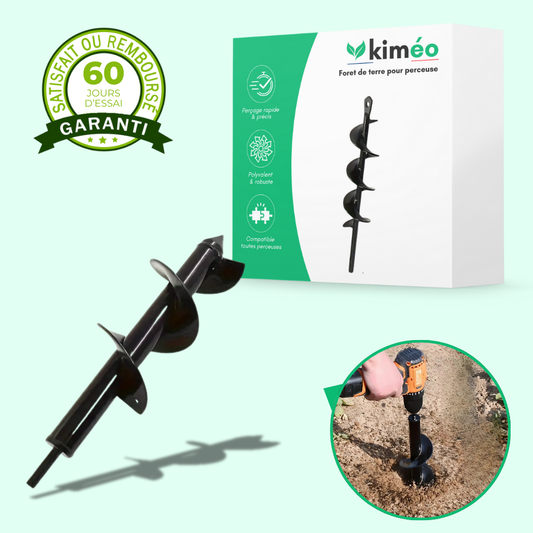 Foret de Terre pour Perceuse – Plantation Rapide et Facile pour Jardinage Efficace